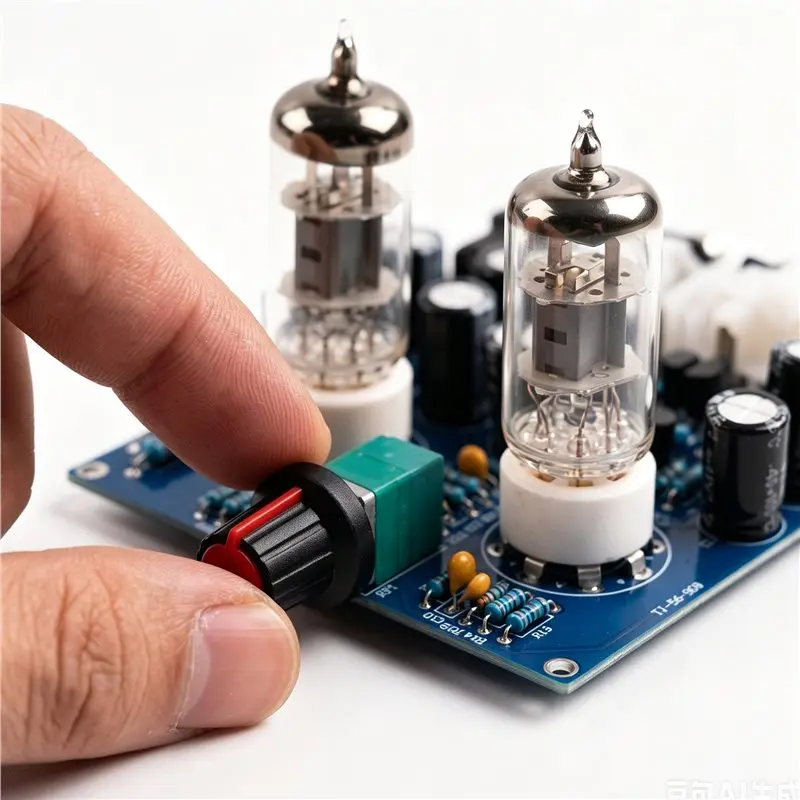 [A92Z!NEW】 High-Fidelity Audio Speaker And Power Amplifier Board Kits 6J1 Tube DIY Preamplifier For Soldering& Assembly