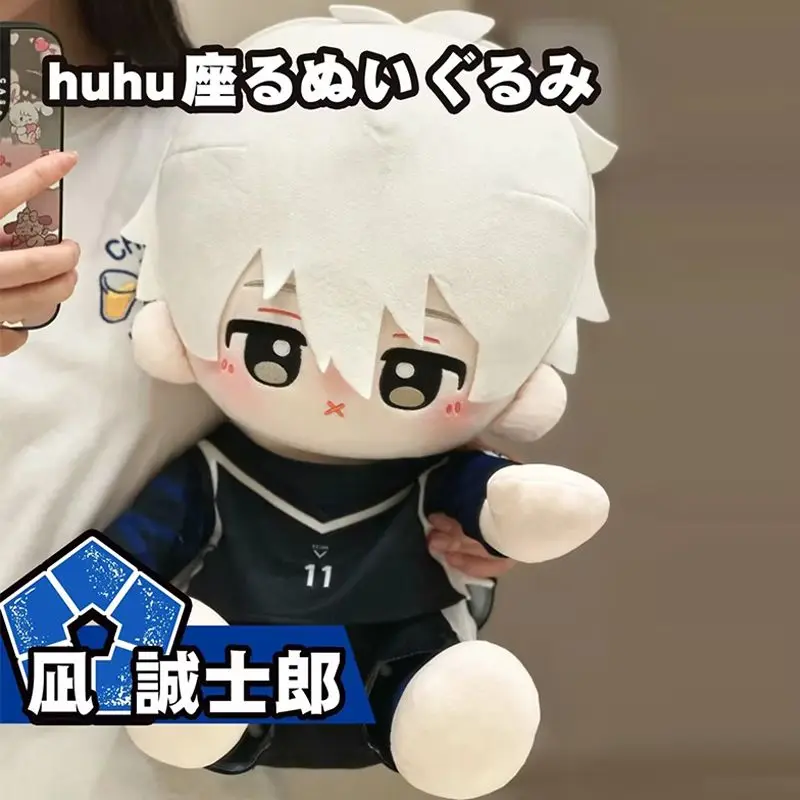 BLUELOCK Nagi Seishiro Chigiri Hyoma Rin Itoshi 40CM Cosplay Anime Stuffed Plush Pillows Cute Cartoon Boy Birthday Gift