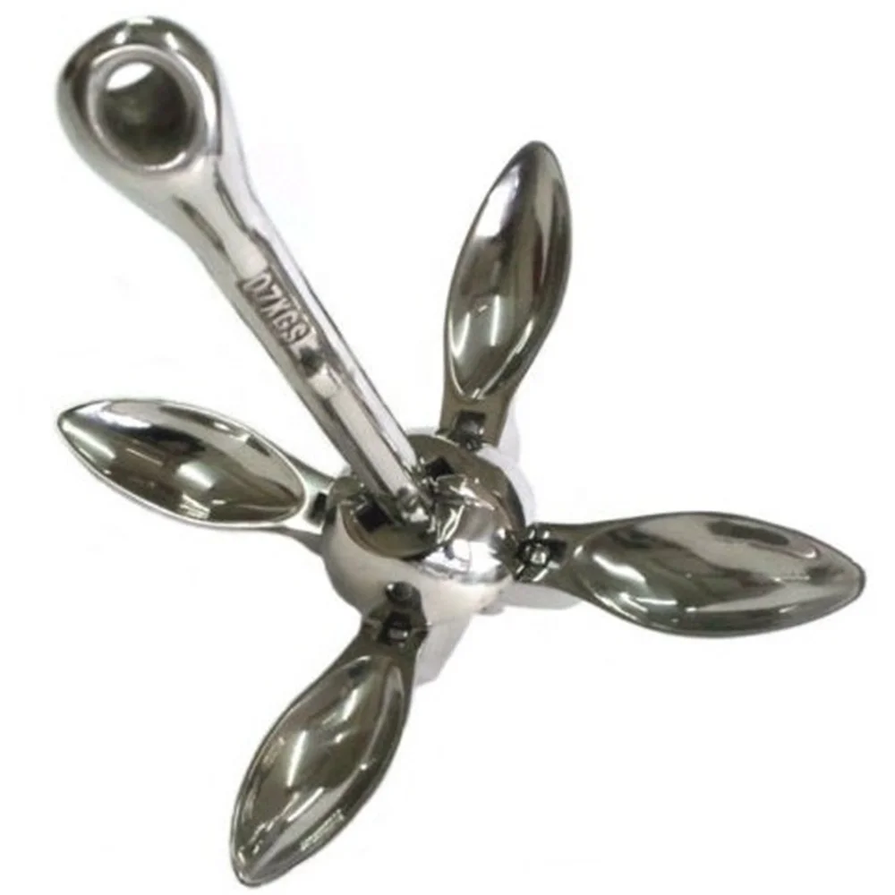 

Производитель металлических аксессуаров для лодок на заказ, корабль, морской якорь, складной якорь из нержавеющей стали, морские детали