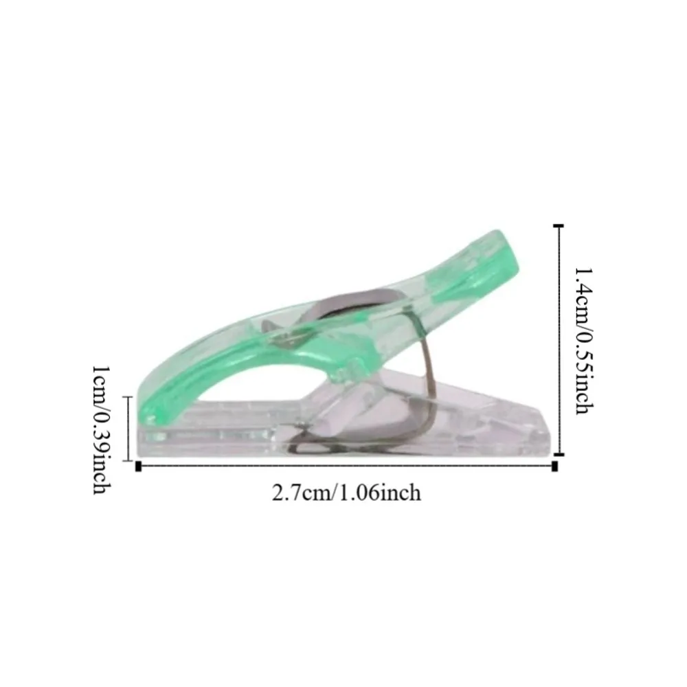 30 قطعة مفاهيم الخياطة مقاطع الخياطة البلاستيكية متعددة الأغراض عدم الانزلاق مقاطع النسيج ألوان متنوعة الكروشيه كليب لوازم الخياطة