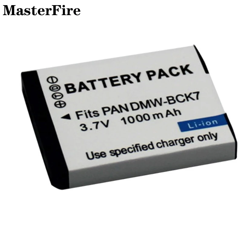 

Wholesale DMW-BCK7E DMW-BCK7 3.7V 1000mah Replacement Battery for Panasonic Lumix DMC-S1, DMC-FH2, DMC-FH5, DMC-FP5 DMC-FP7 Cell