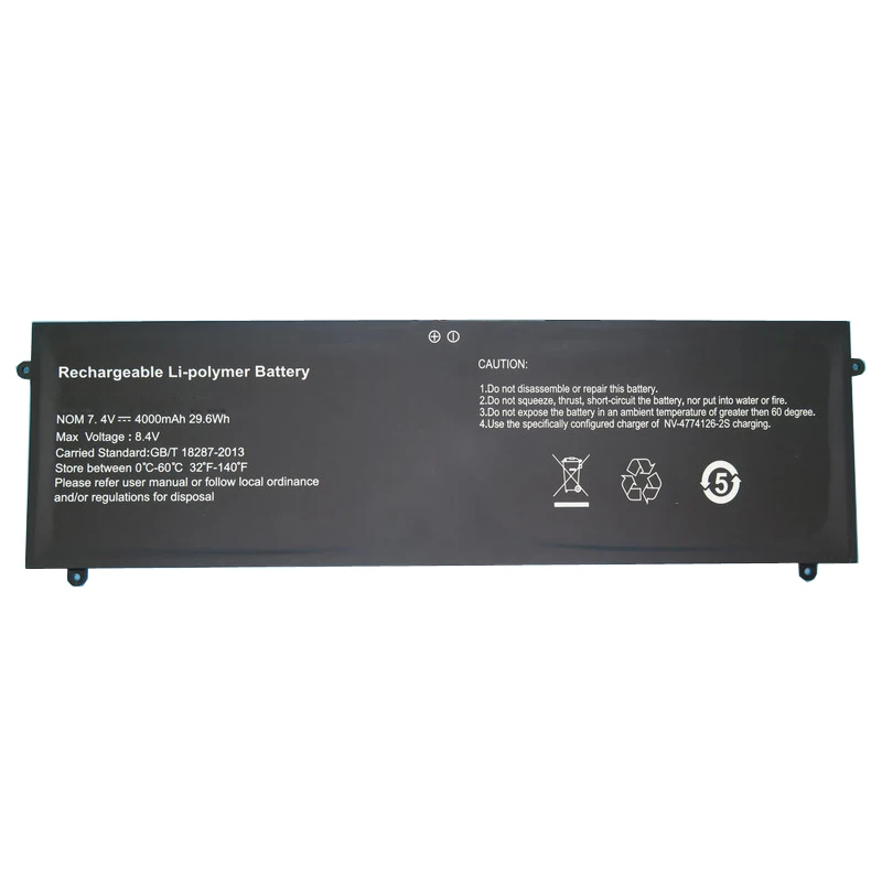 Laptop Replacement Battery For Hyundai For HyBook HT14CCIC44SGH 7.4V 5000mAh 37Wh New