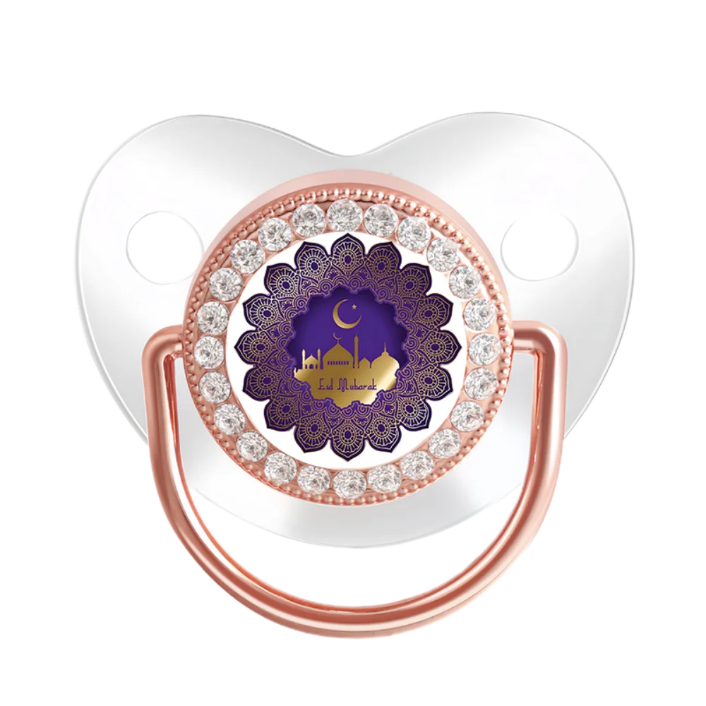 

Детская соска-пустышка в мусульманском стиле со стразами для новорожденных, 0-12 месяцев
