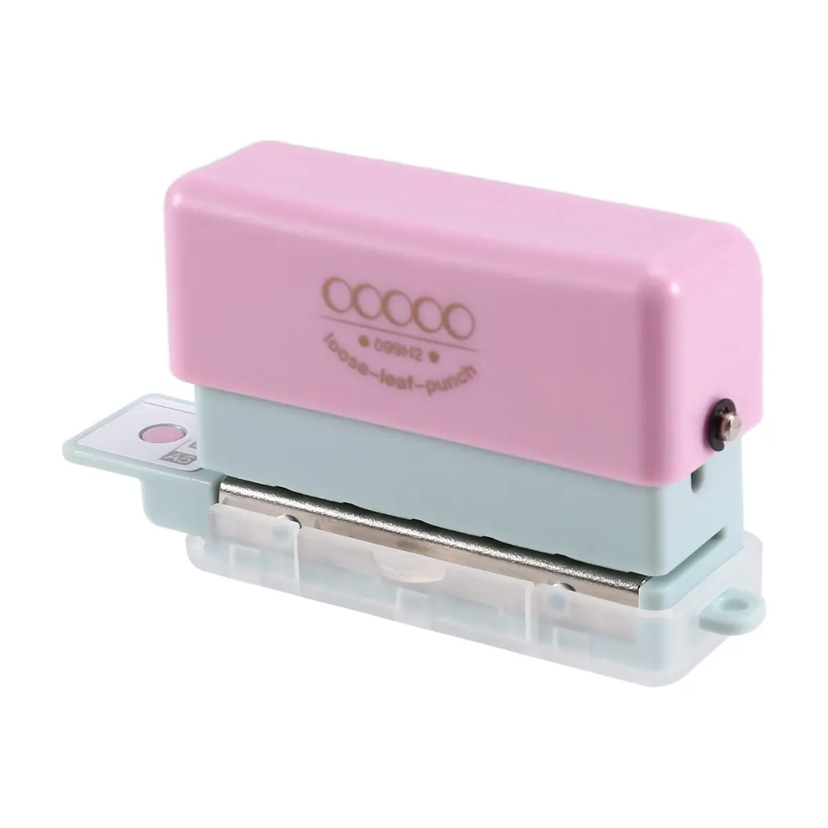Mini 5-Hole Punch, Supports 20/26/30 Hole Punching, Hole Diameter 5.5mm, Suitable for A4 A5 B5 .