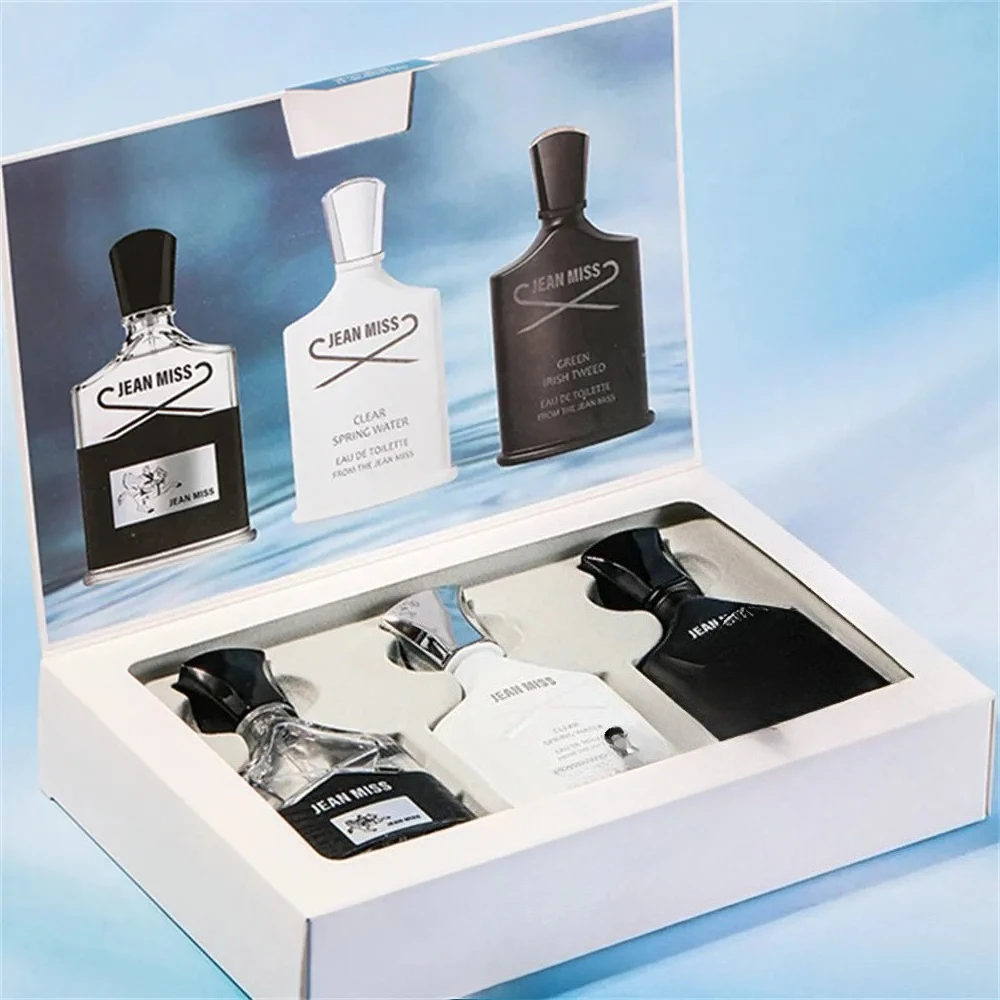 

Free Shipping Fresh Natural Perfume Gift Boxs Set Lasting Cologne Scent Perfumy Męskie Charming Man Perfumes Hombres Originales