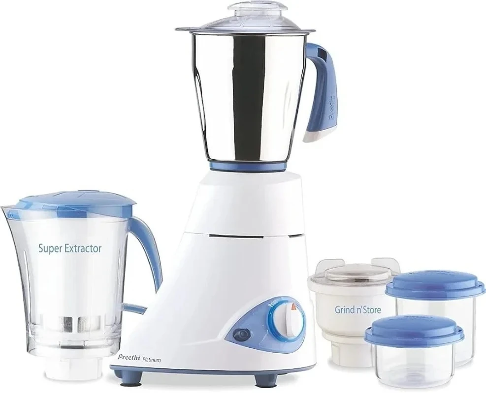 

ez Preethi Blue Leaf Platinum, 3-шенечный миксер, 550 Вт