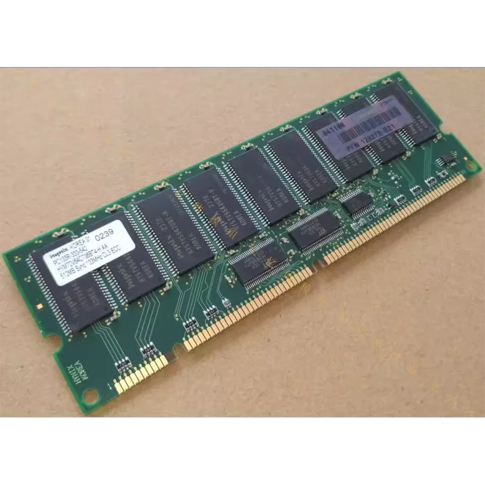 512MB SDRAM 133MHz CL3 ECC REG Voor hynix PC133R-333-542