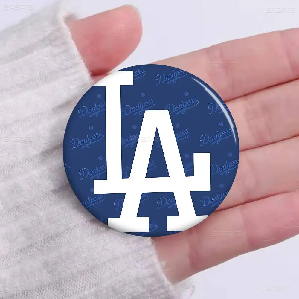 Los Angeles D-Dodgers New Brooches Soft Button Pin Funny Silly Gnarpy On A Skateboard Meme Badge Gamer Collection Gifts view 6