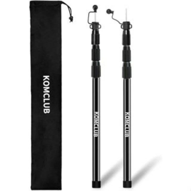 SANLIKE Retractable tent poles Adjustable tent poles Portable lightweight fibreglass tent poles for setting up camping tents