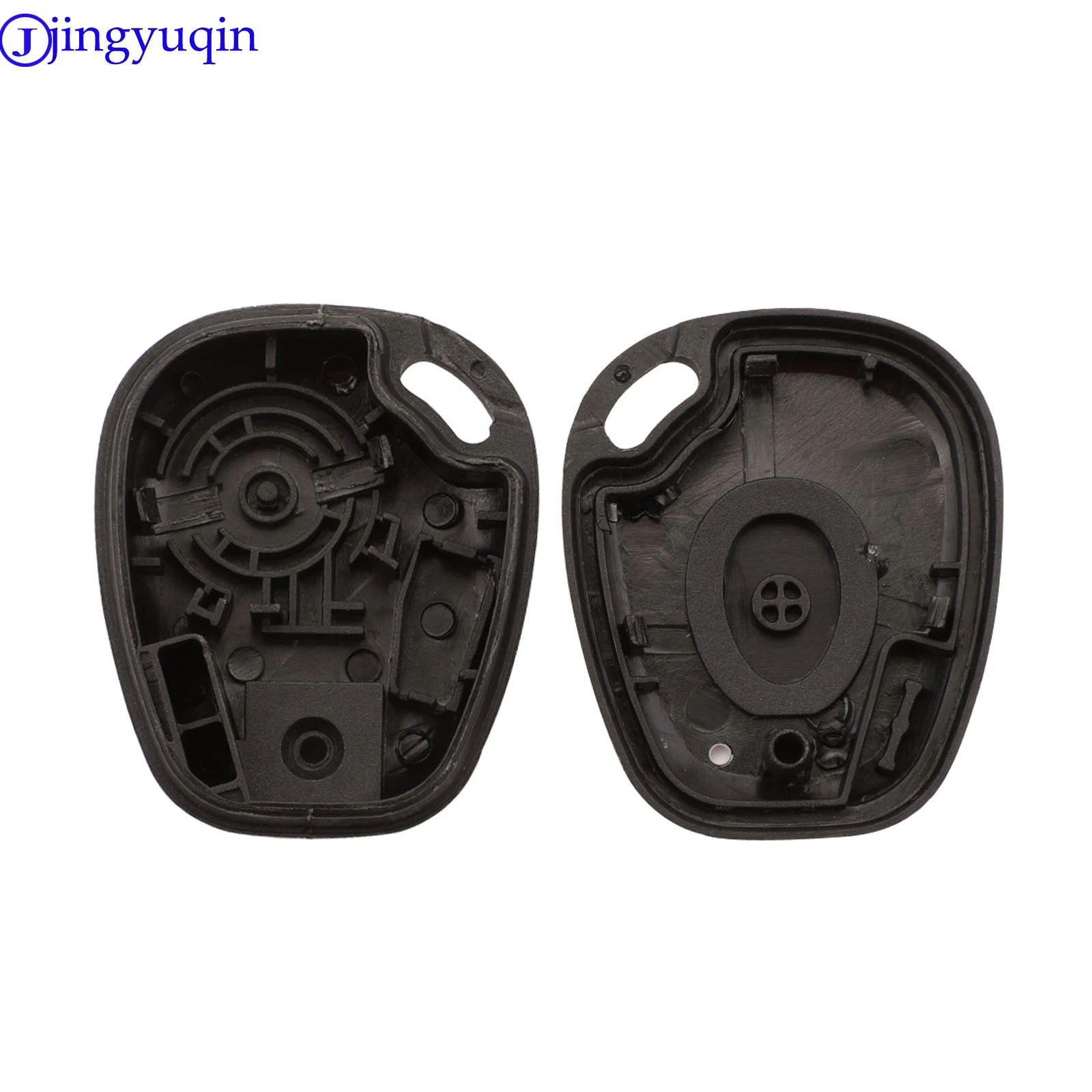 Jingyuqin-clé télécommande à 1 bouton, pour voiture Renault Megane, Scenic Laguna, etui clés