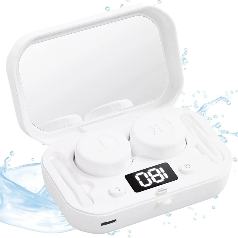 A01M-Portable Ultrasonic Contact Lens Cleaner, 360° High-Frequency Vibration Cleaning Machine