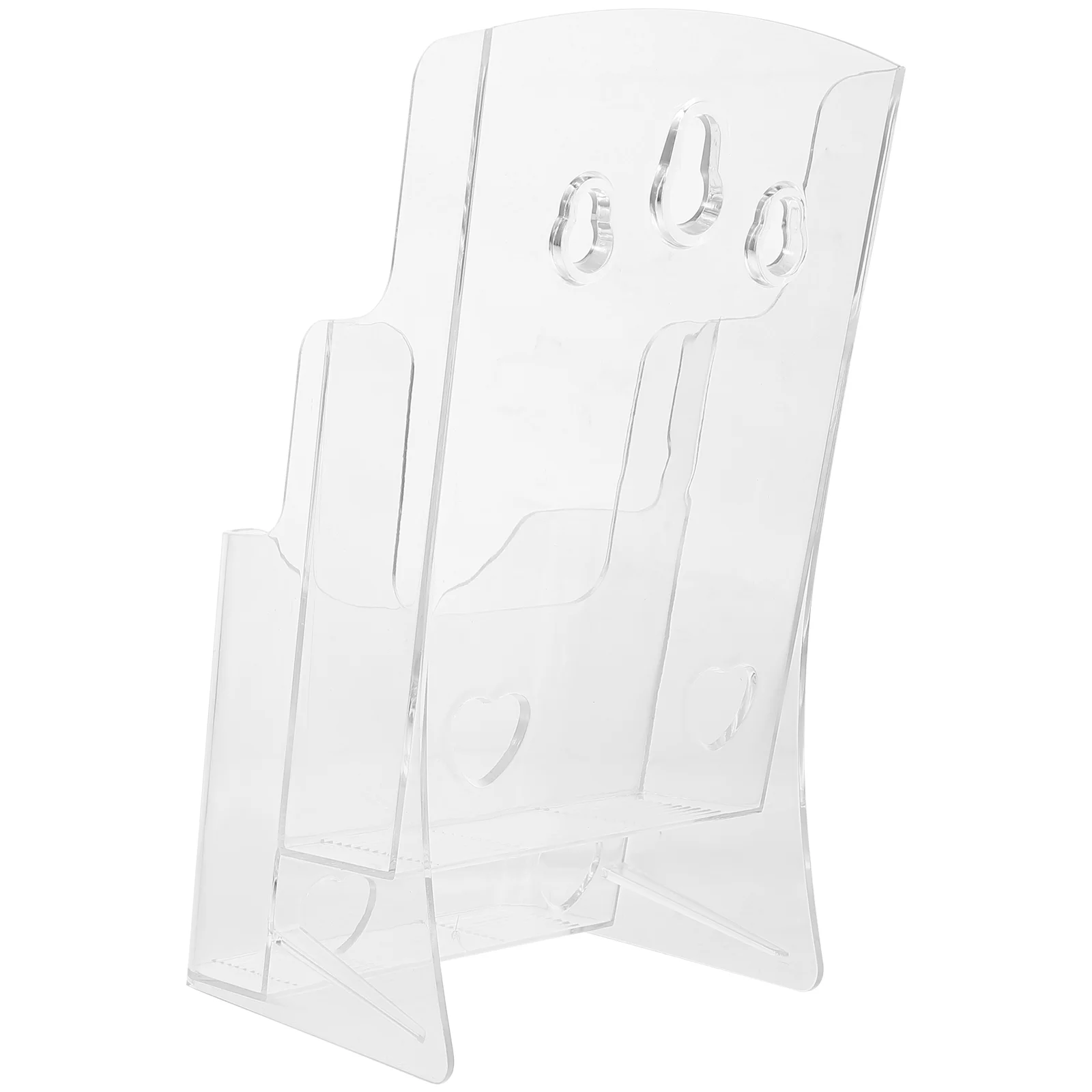 Data Rack Flyer Stand Brochure Holder Desktop Tabletop Pamphlet Display Organizer