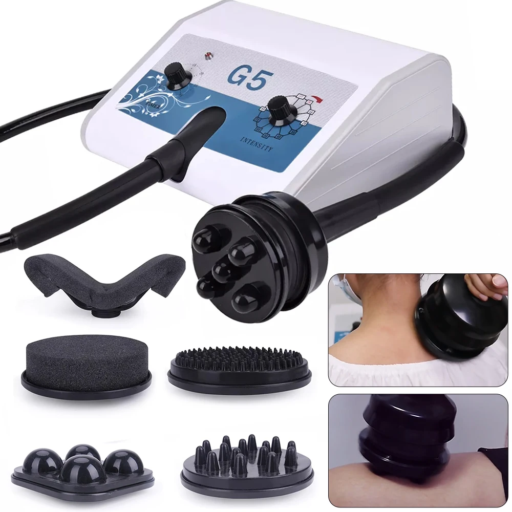 

5 In 1 G5 Vibrating Body Slimming Machine High Frequency Fat Reduce Electric Body Shaping Massager Weight Loss Device CE