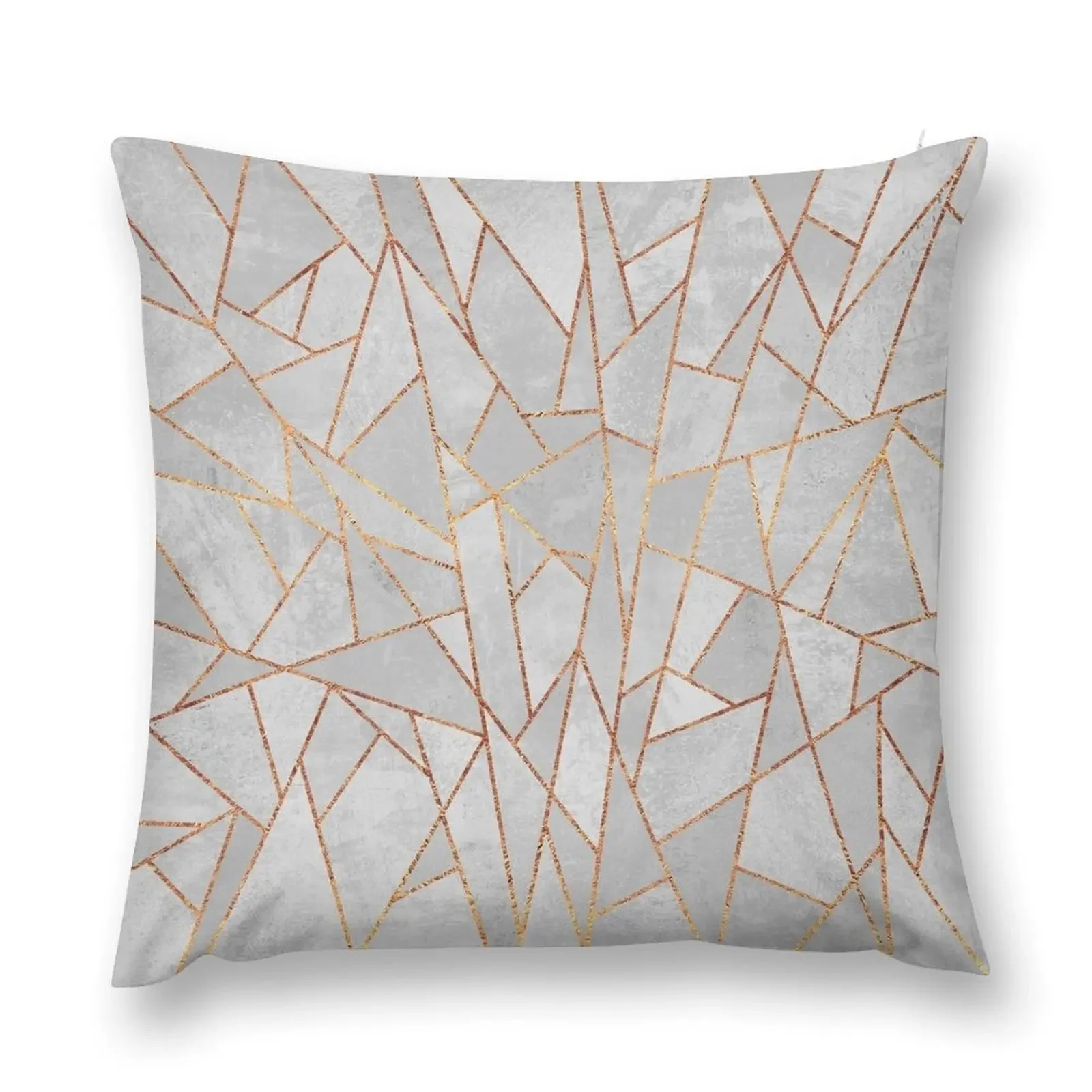 

Shattered Concrete Throw Pillow luxury decor covers for pillows Anime pillow