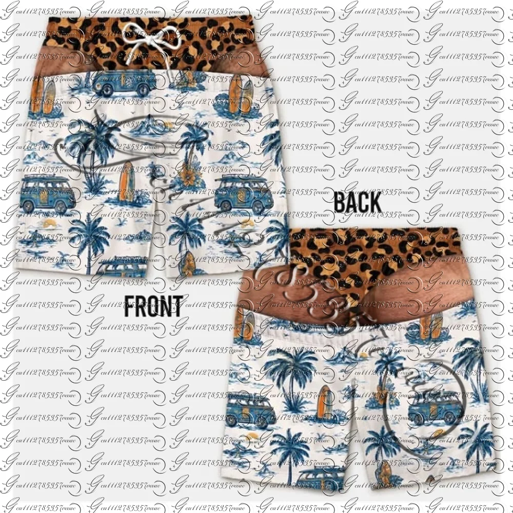Fun Beach Party Swim Trunks Fo - 3D Printing Husband Shop 评论和价格