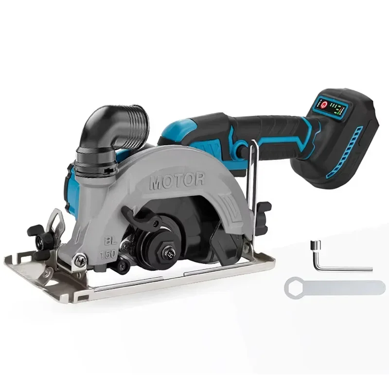 Makita 150mm Handheld Cordless Electric Brushless Circular Saw Adjustable Wood Cutting Machine Woodworking Saw for 18-21VBattery view 5