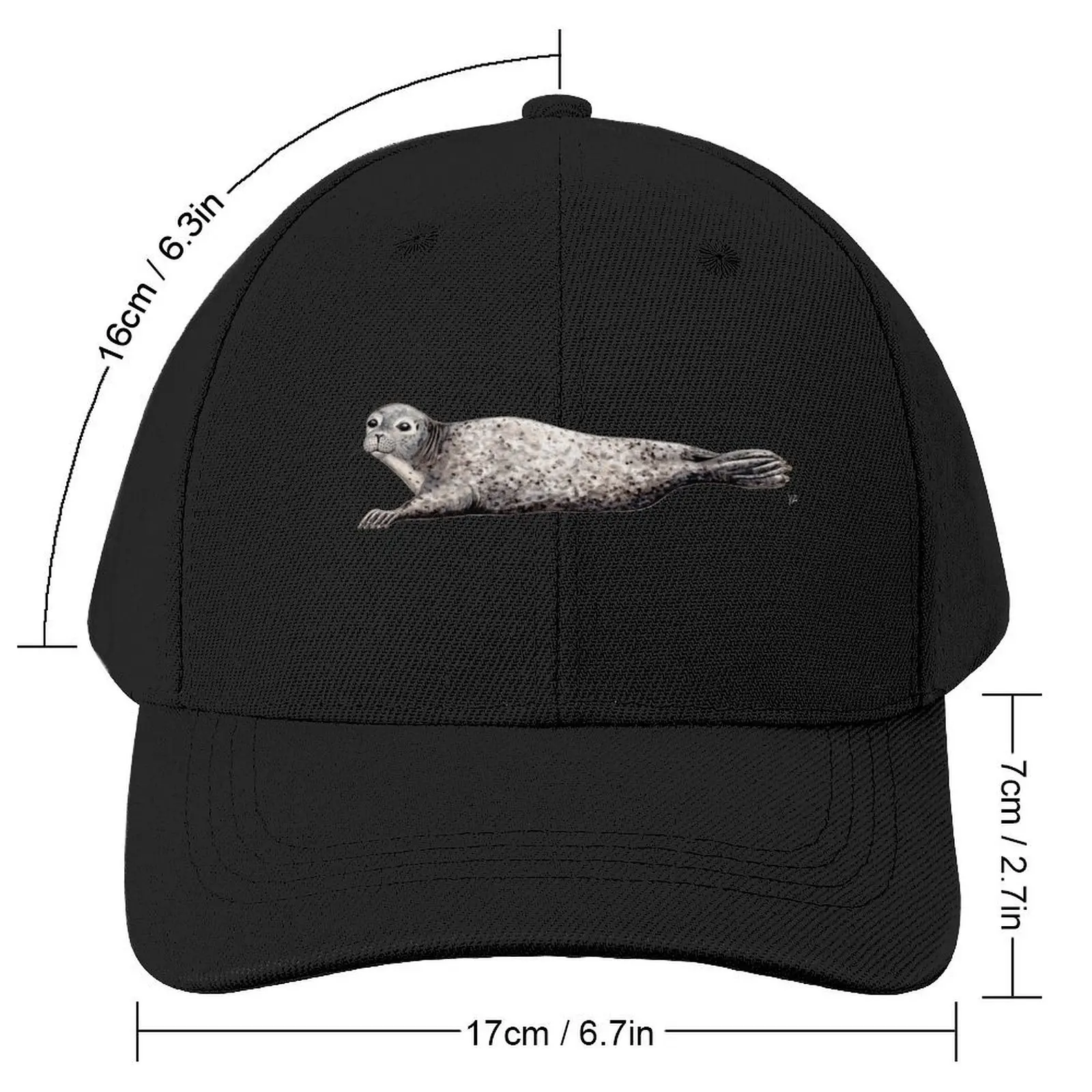 Harbour seal Baseball Cap foam party Hat Thermal Visor Beach Baseball For Men Women's