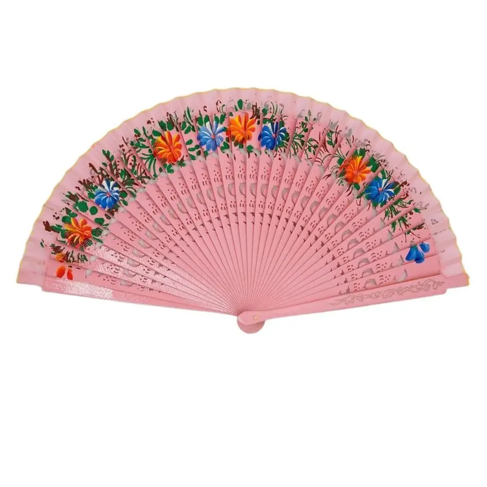 

Wooden Hollow Out Classical Home Decoration Wedding Favors Decoration Crafts Party Supplies Dance Fan Folding Fan
