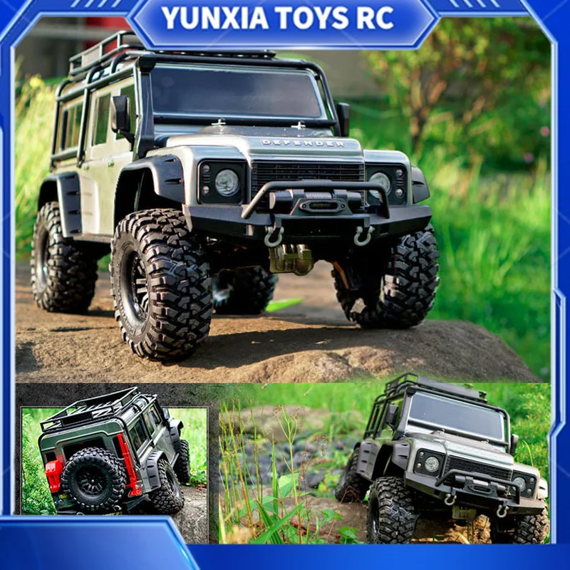 New Traxxas full-size remote-controlled electric off-road vehicle climbing car TRX-4 simulation Land Rover Defender 82056-4