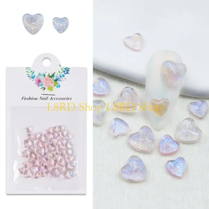 L8RD UNIL ART Stromestonos cristais unhas claras, gemas unhas para manicure unhas art decor
