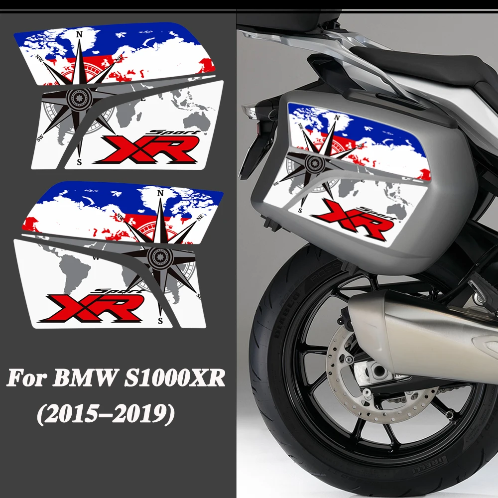 

For BMW F900XR S1000XR 900 S1000 XR Motorcycle Fairing Fender Emblem Logo Tank Pad Trunk Luggage Cases Panniers Stickers Decals