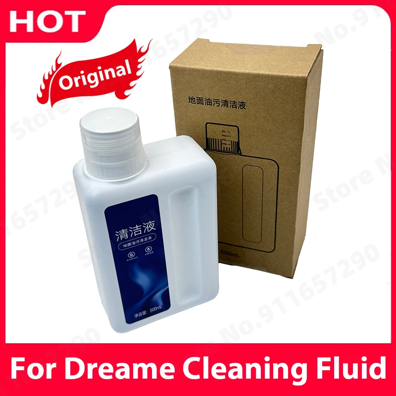 Líquido de Limpeza para Peças de Aspiradores Dreame X40 Ultra/X30 Ultra/H11/H11 Max/H12/H13/H12 Pro/M12/W10 - Acessórios de Limpeza 500ml