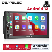 Gearelec Car Radio 2 din Android 13 Auto Carplay GPS WIFI Universal 7\