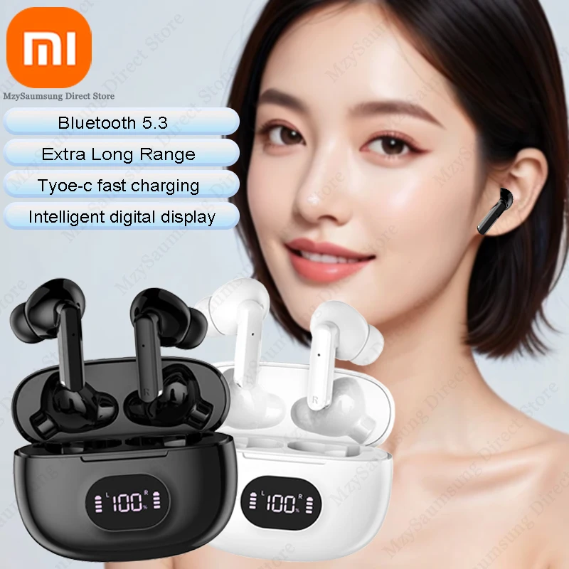 

Xiaomi TWS 919 Touch Control Wireless Earphone Bluetooth5.3 Headphone LED Digital Display Earbuds Stereo Sound Headset With Mic