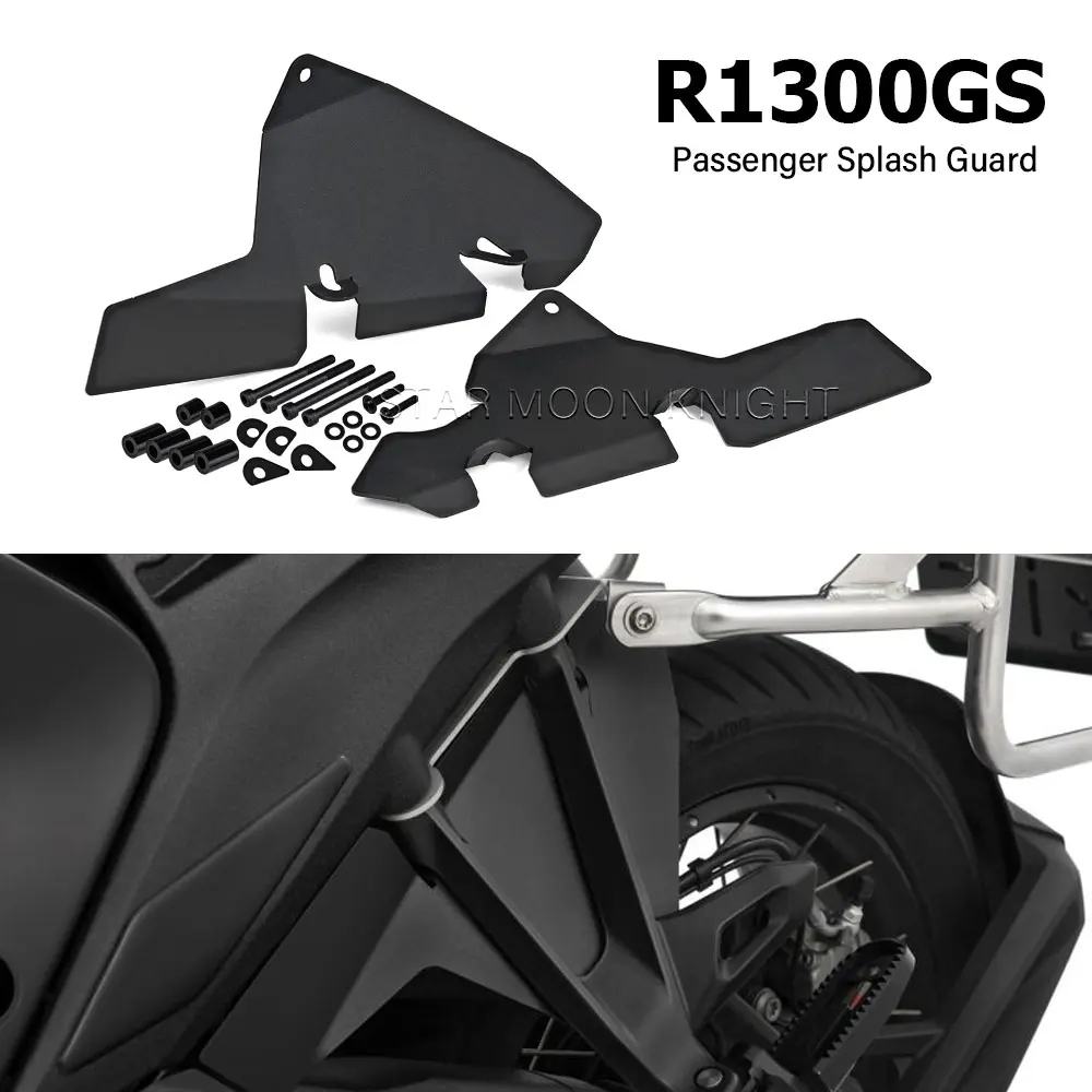 For BMW R1300GS R 1300 GS Accessories Passenger Splash Guard  R1300 GS 2023 2024- Backseat Fender Frame Filler Plate