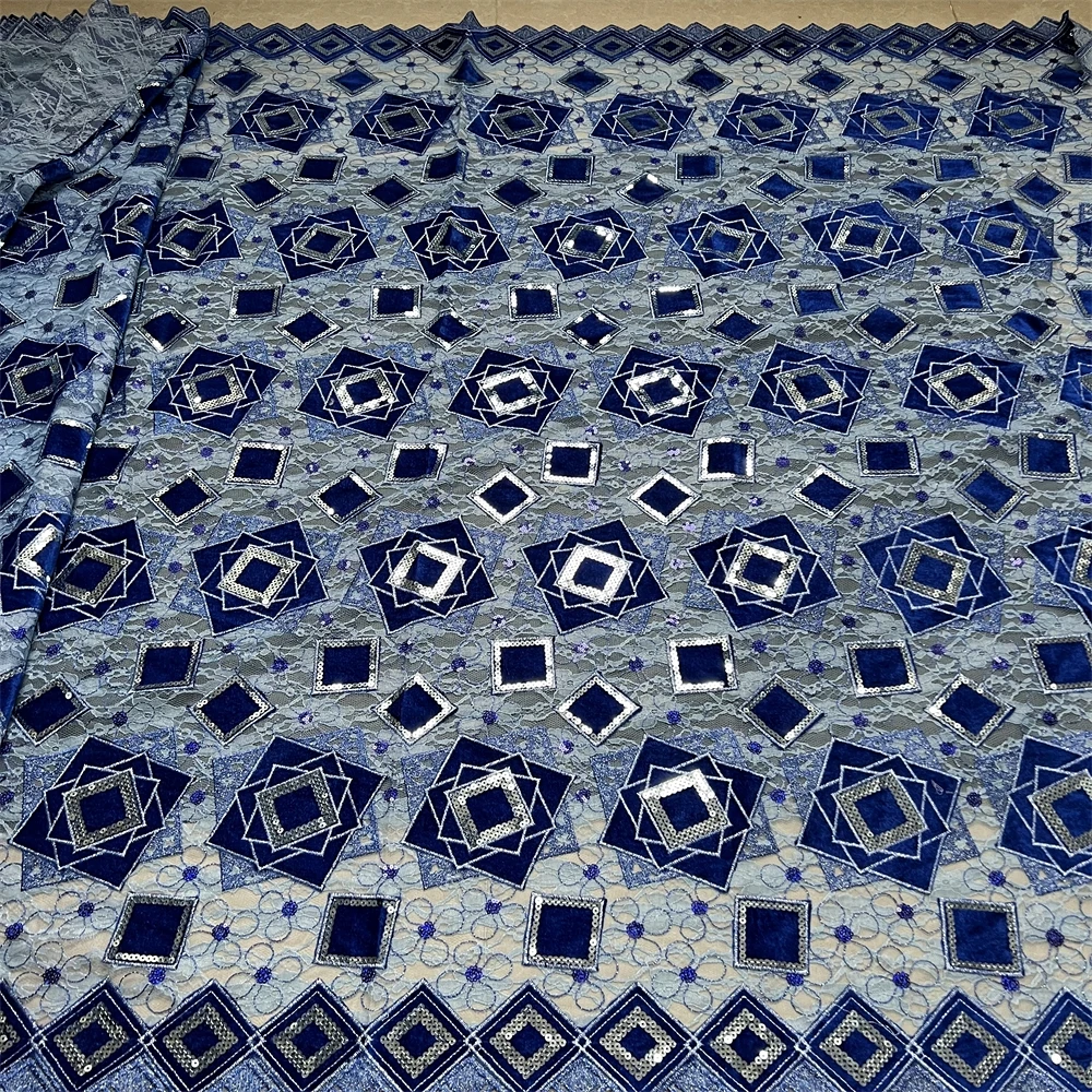 고품질 아프리카 나이지리아 튤 레이스 원단 자수 파티  - Velvet Fabric Embroidery 리뷰 및 가격