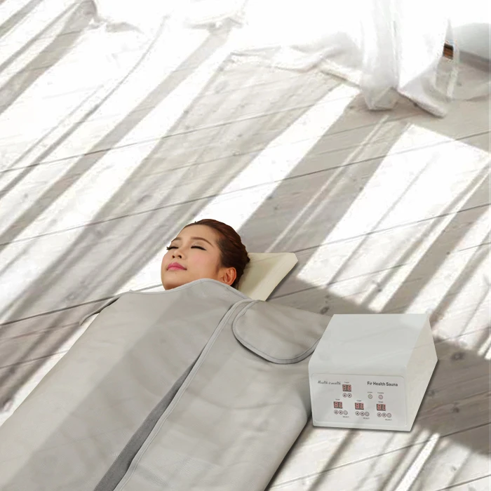 3 Separate Heating Zone Far Infrared Sauna Blanket for Detox and Weight Loss - view 2