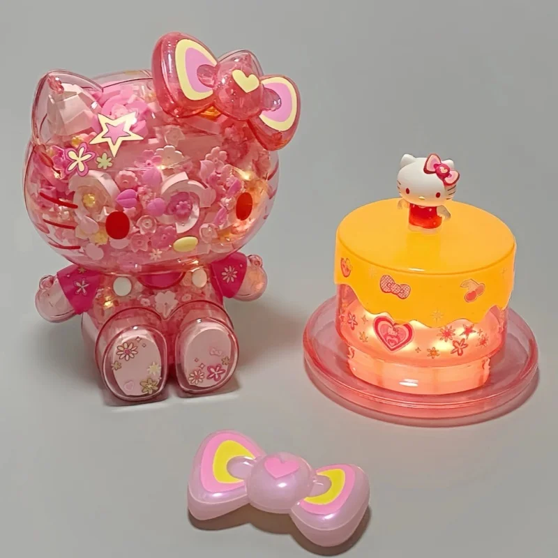 

Sanrio собирает строительные блоки, кластеры цветов, игрушечные модели Hello Kitty, настольная коллекция украшений, рождественские подарки