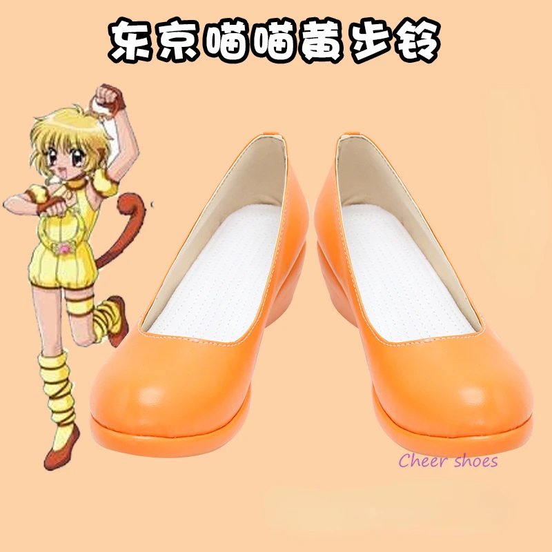 Tokyo Mew Mew Cosplay Shoes Comic Halloween Shoes Huangbulin Cosplay Costume Prop Huang bulin Cosplay Anime Boots