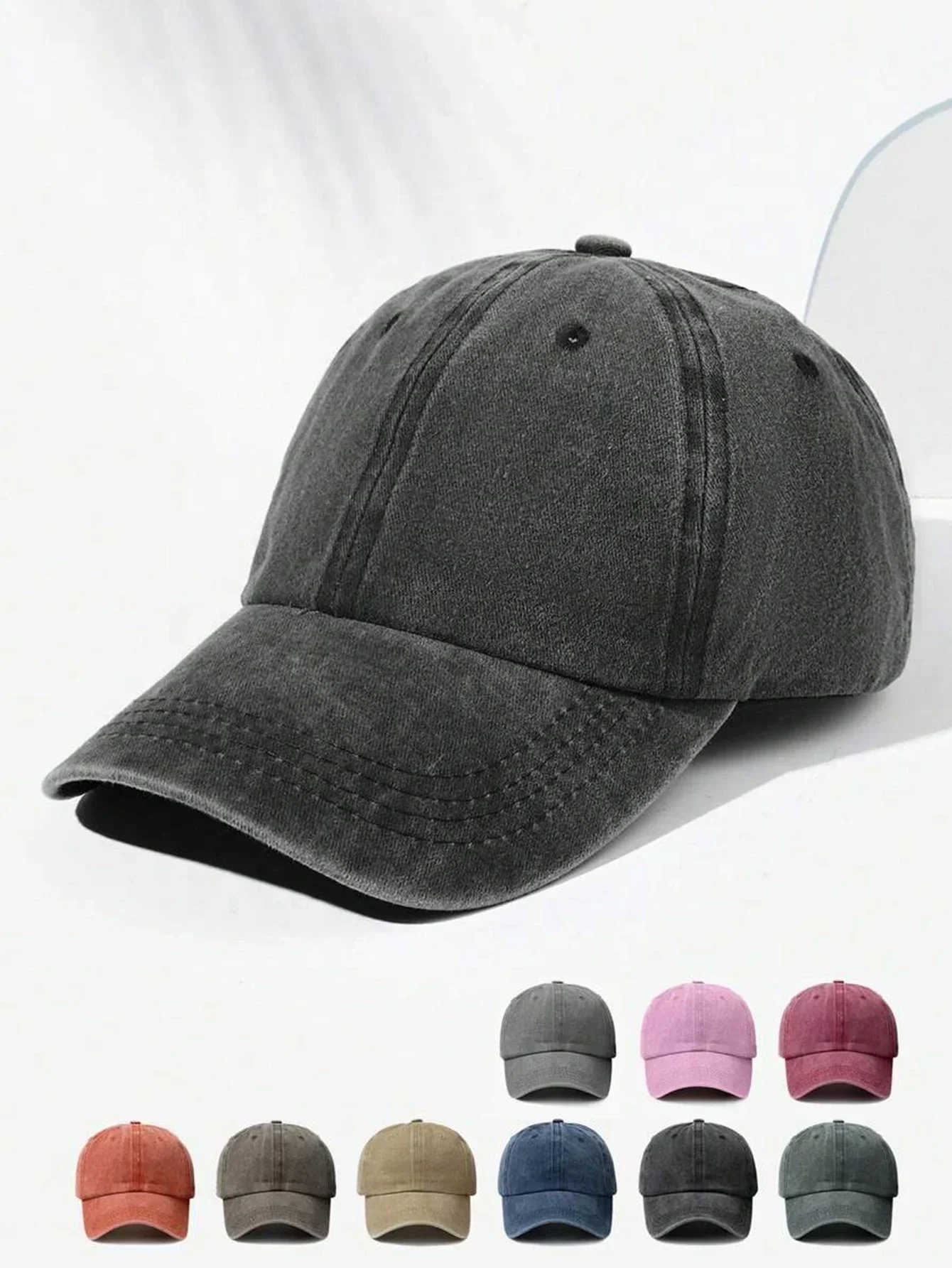 1 unisex all season Multi-color washing wearing cotton fashionable baseball cap