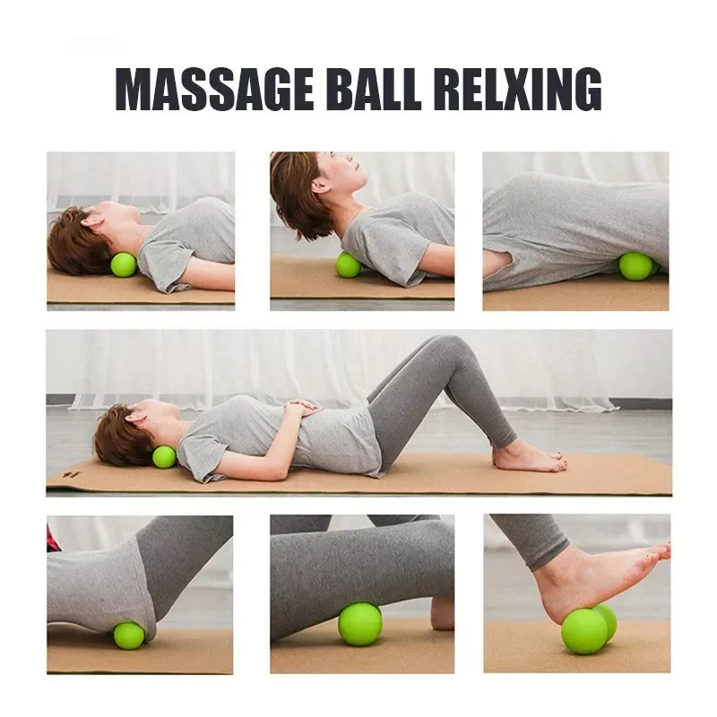 Yoga Exercise Balance Ball for Muscle Massager Rehabilitation Exercise Yoga Accessories Work Out Equipment Pilates Ball  Fitness image 6