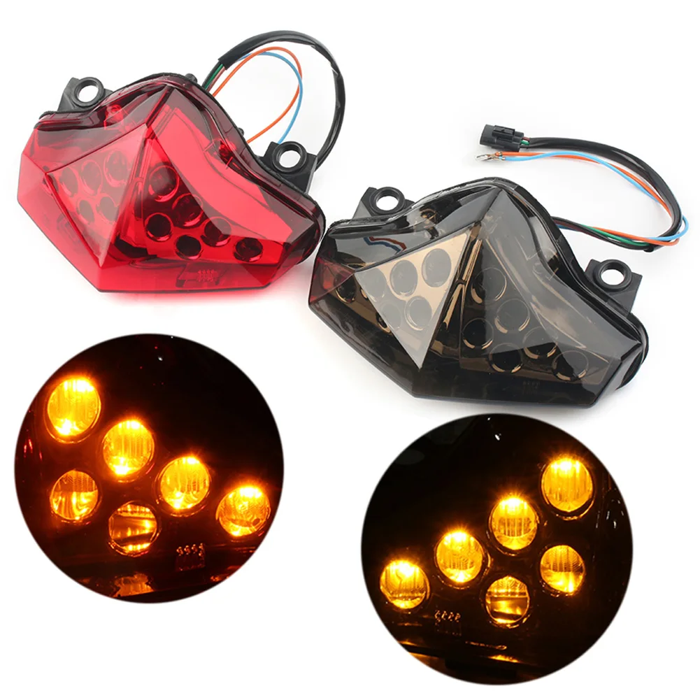 

Motorcycle LED Turn Signal Tail Light Blinker For Kawasaki ER-6F ER-6N NINJA 650 2012-2017 & For NINJA 400R 2014-2017