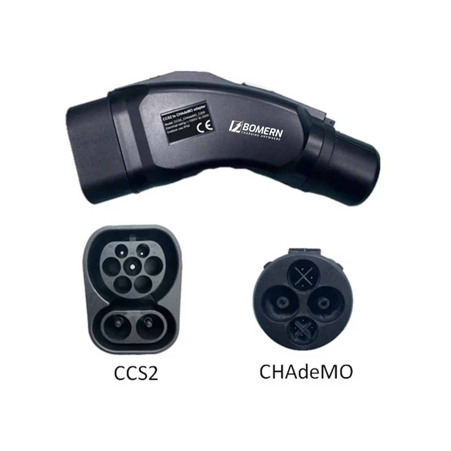 2026 EVSE 200kw 1000V Ccs 2 to Chademo Adapter 250A Ccs2 to Chademo DC Ev Adaptor for Japan Electric Car