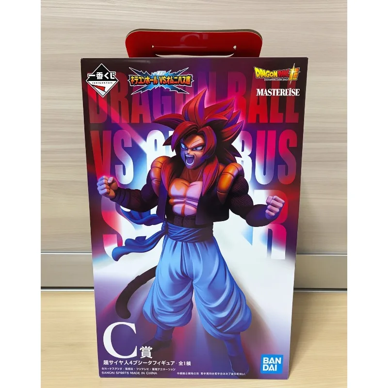 In Stock Bandai Ichiban Kuji Dargan Ball Super Saiyan Gogeta C Action Figure Toy Gift Collection Exquisite Model Ornament