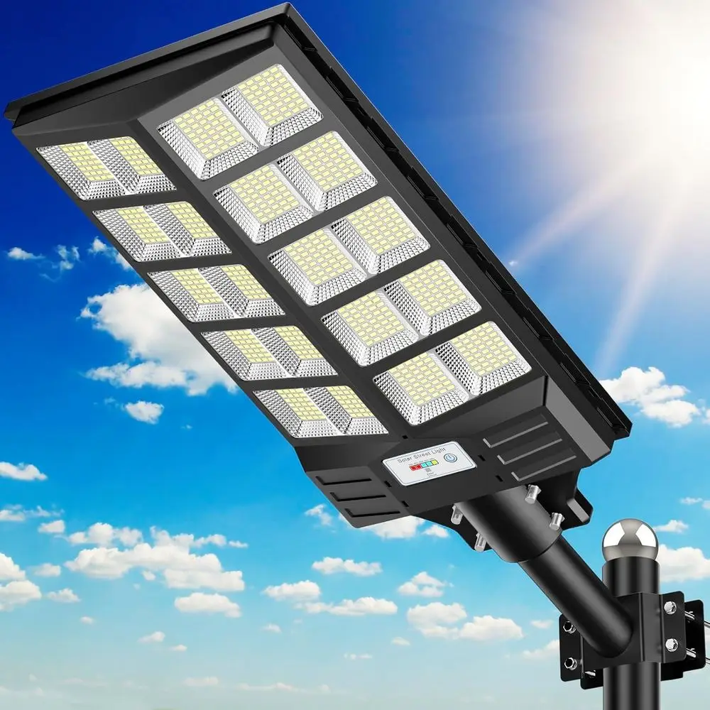 

r Street Light 8000W, Street Light Outdoor High Lumens, Parking Lot Lights 6500K, r Lights Outdoor Motion Sensor Dusk to or Park