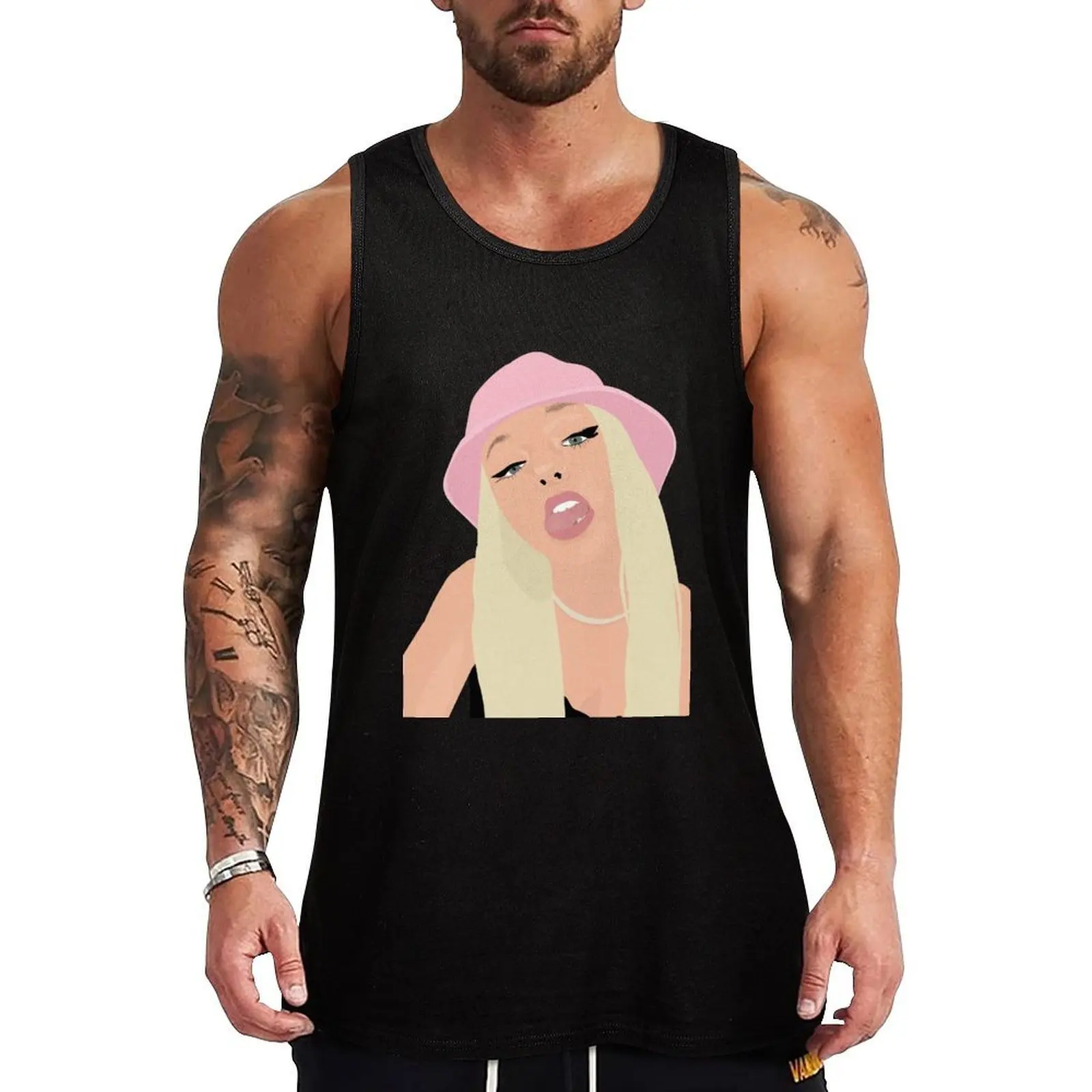 

Zoe Laverne Tank Top Fitness men clothing Working vest Vests