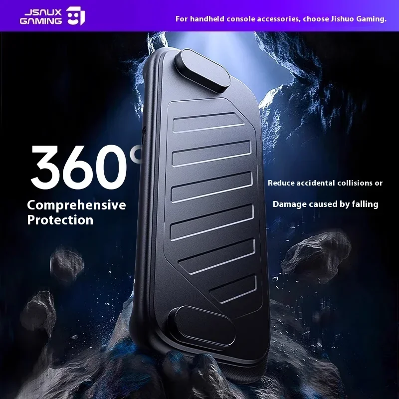 Jsaux capa protetora de corpo inteiro para switch 2 ns2, capa frontal resistente a quedas, à prova de choque para acessórios de console ns2
