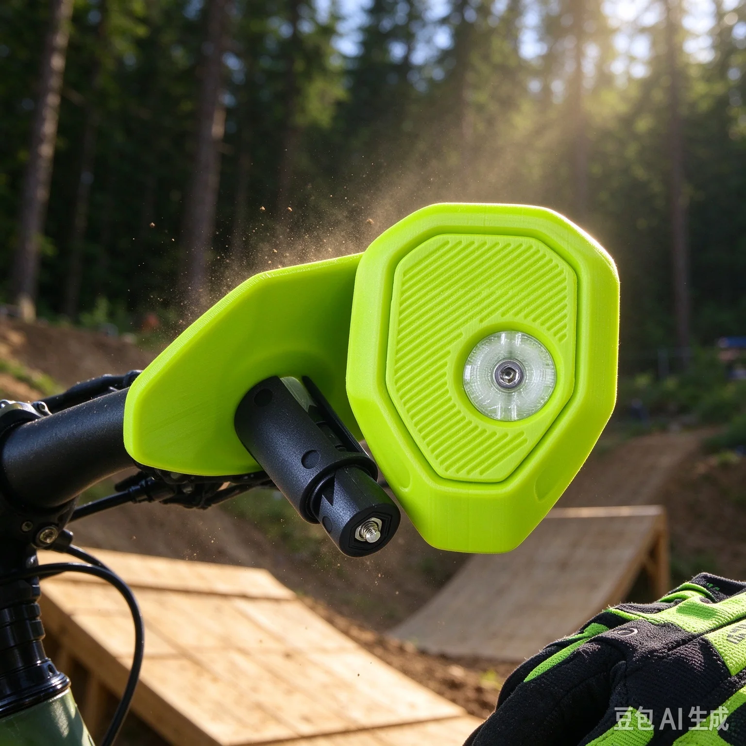 Bicycle Secure Downhill Handlebar End Cover For MTB Fatigue-Reducing Anti-Crash Lock On Grips Cap Sleeve Cycling Accessories
