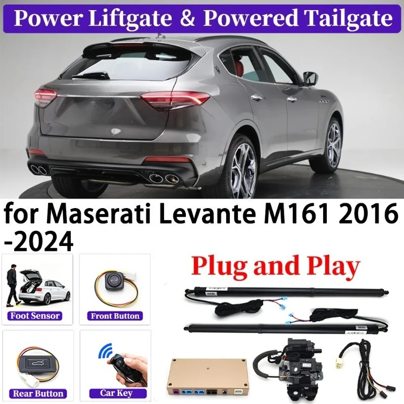 for Maserati Levante M161 2016-2024 OEM Upgrade Car Automatic Power Liftgate Kit Smart Auto Electric Tailgate System Play＆play