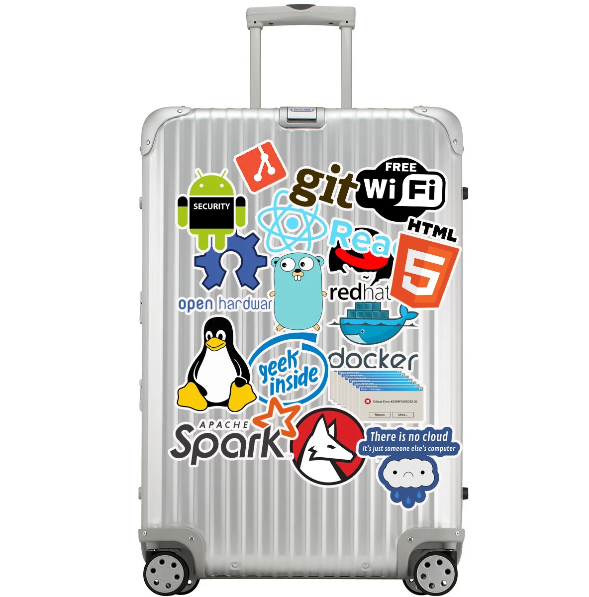 50 قطعة ملصقات البرمجة المهوس بيثون الإنترنت Php دوكر Html بيتكوين ملصقات الكمبيوتر المحمول الهاتف كتاب ملصق حزمة لعبة أطفال هدية