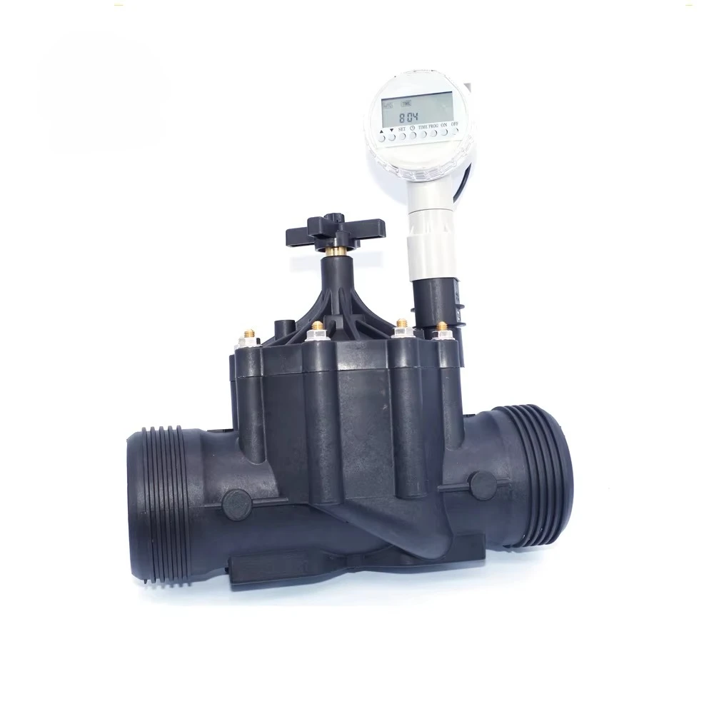 Garden Irrigation Water Solenoid Valve Timer Automatic 80mm 3 Inch Standard Pilot Medium Temperature General 0.1-1.0mpa 300PH-1