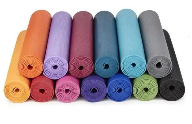 Aangepaste logo bedrukte yogamatten Aangepaste natuurlijke antislip natuurlijke rubberen yogamat voor training