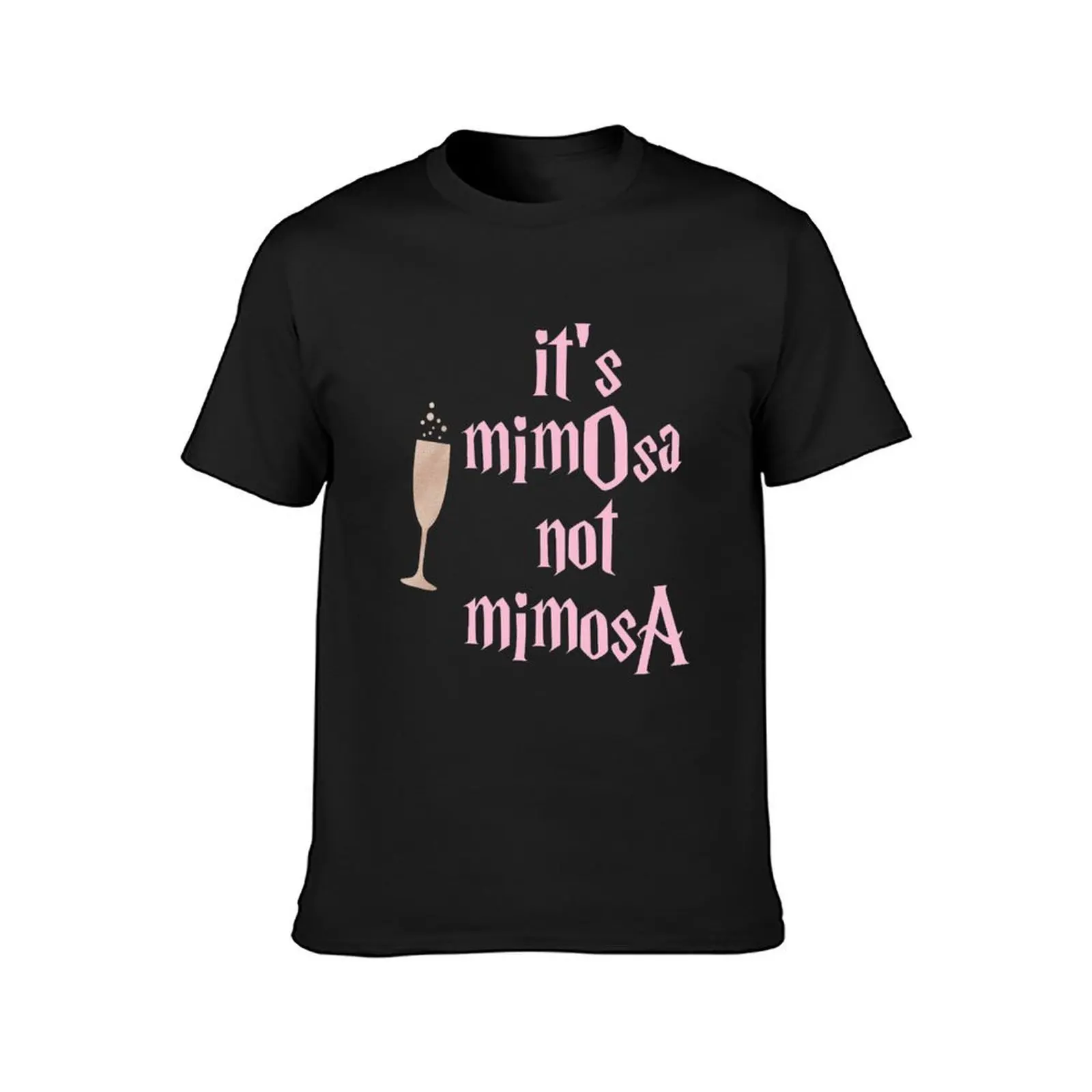 It's Mimosa Not Leviosa T-Shirt oversizeds sublime Short sleeve tee quick-drying big and tall t shirts for men