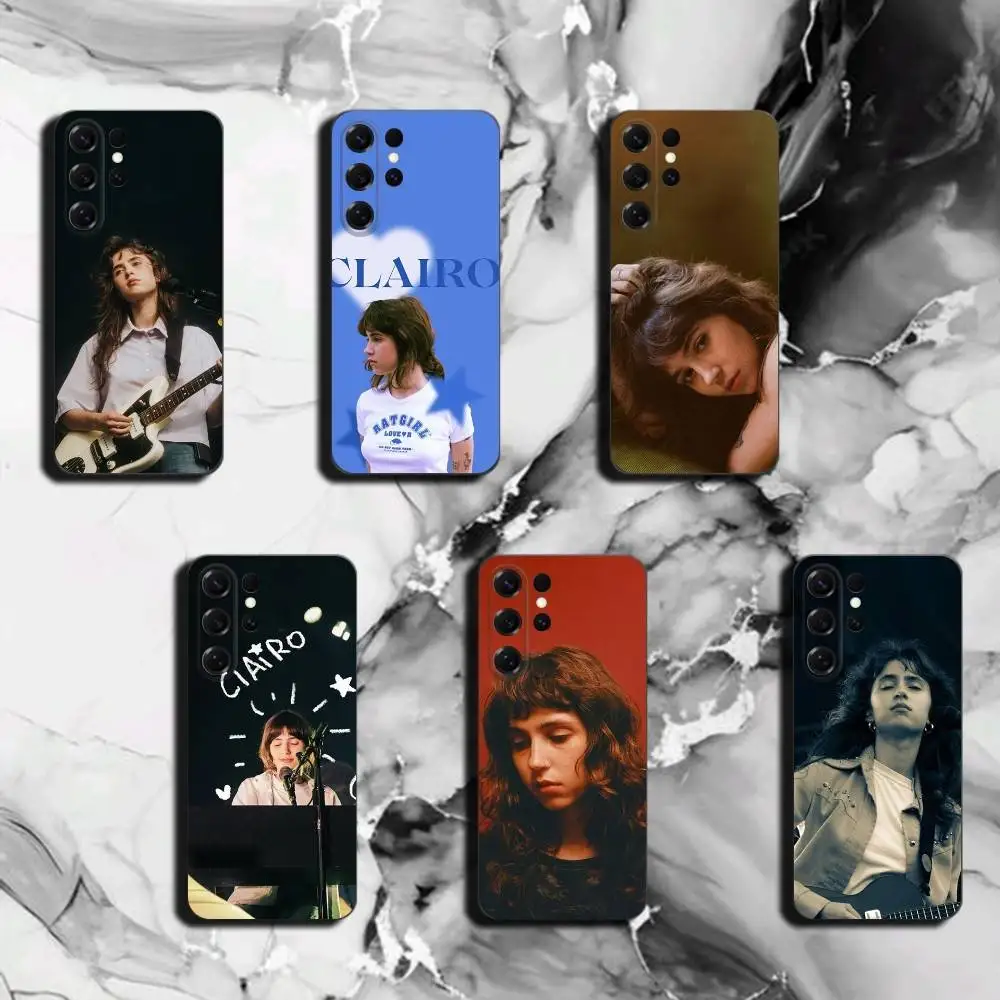 Singer C-Clairo Charm Phone Case for Samsung Galaxy S26 Ultra S22 Plus S21 FE Cover S21 23 24 25 Ultra