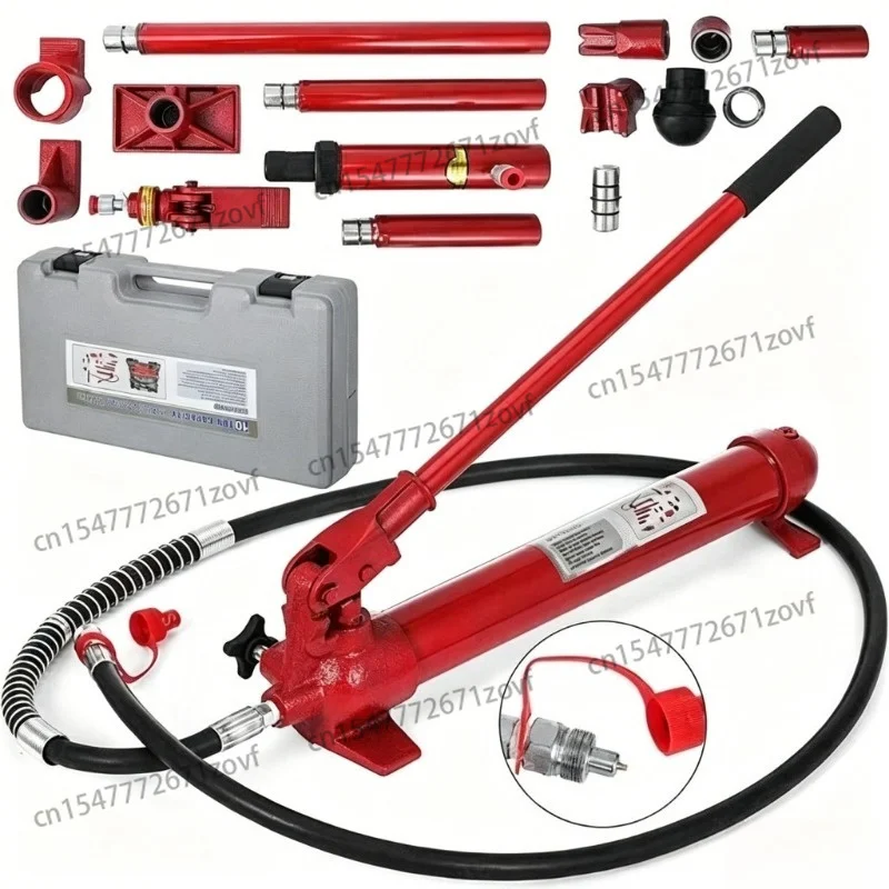 Hydraulic Jack Kit 4/10 Ton Sheet Metal Correction Auto Frame Shape Repair Separation Jack Tool