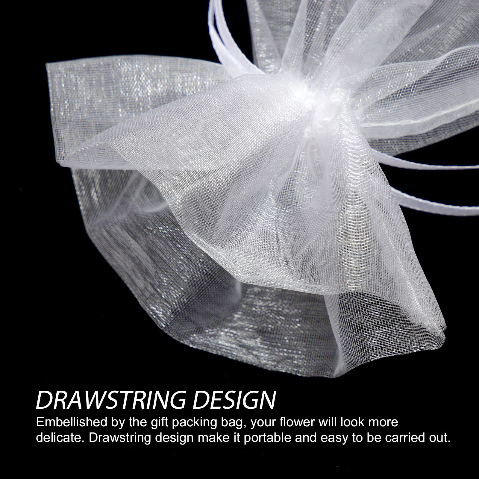 

12Pcs Transparent Wine Bag Cloth Gift Packaging Bags Easy to Clean Stylish for Weddings Celebrations and Gifts